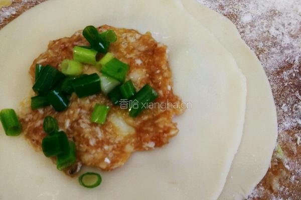 椒香葱油肉饼的做法图解11
