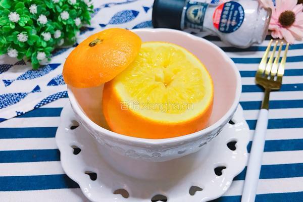 盐蒸橙子的做法图解6