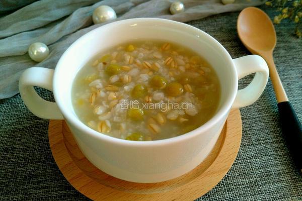 麦仁糯米豌豆盅的做法图解13