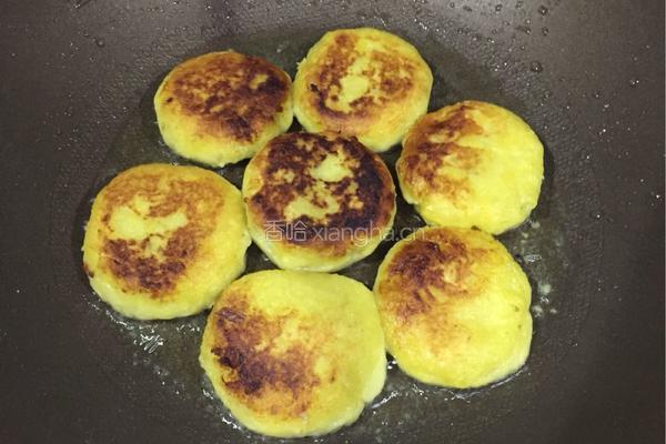芝麻红薯饼的做法图解5