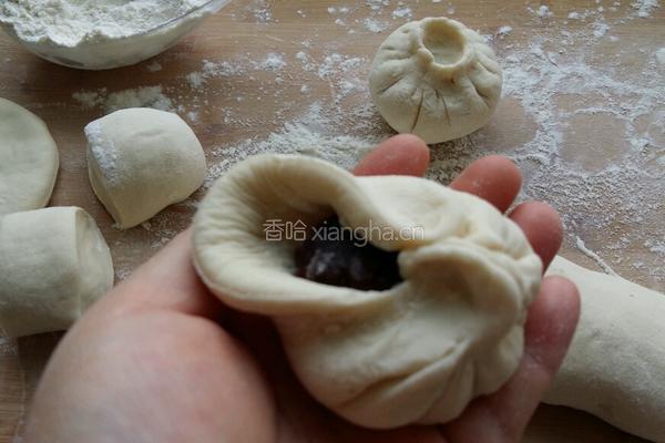豆沙包的做法图解5
