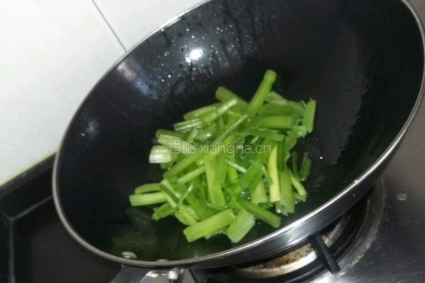 清炒芹菜的做法图解6