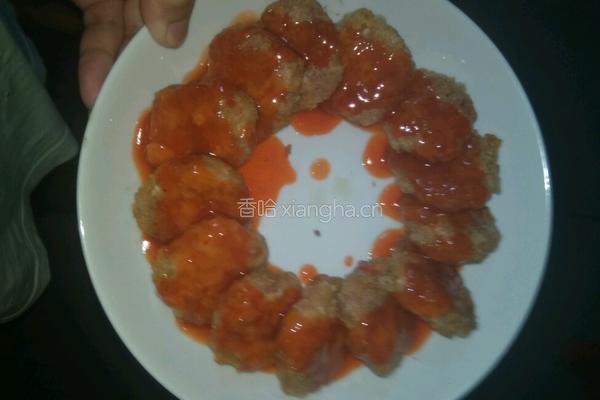 茄汁煎肉饼的做法图解9