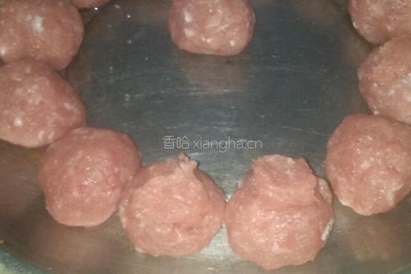 茄汁煎肉饼的做法图解2