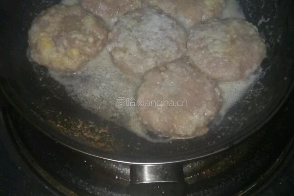 茄汁煎肉饼的做法图解6