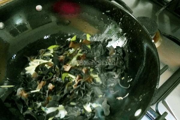 炒鸡蛋干的做法图解4