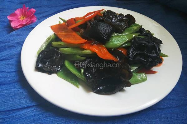 芸豆炒木耳的做法图解10