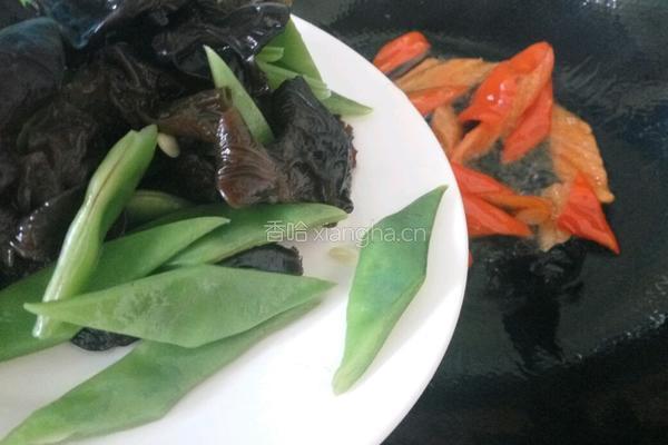 芸豆炒木耳的做法图解6