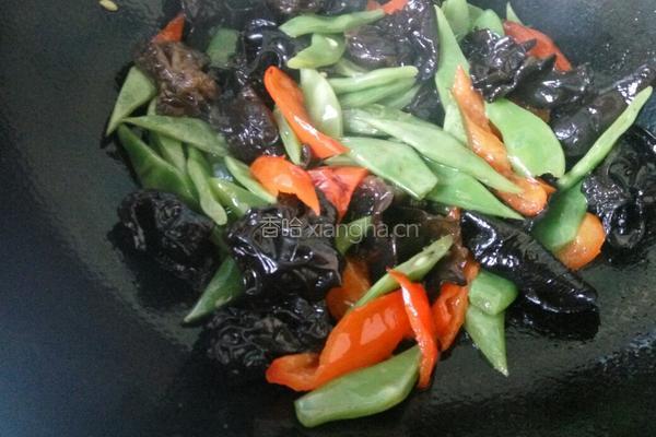芸豆炒木耳的做法图解9