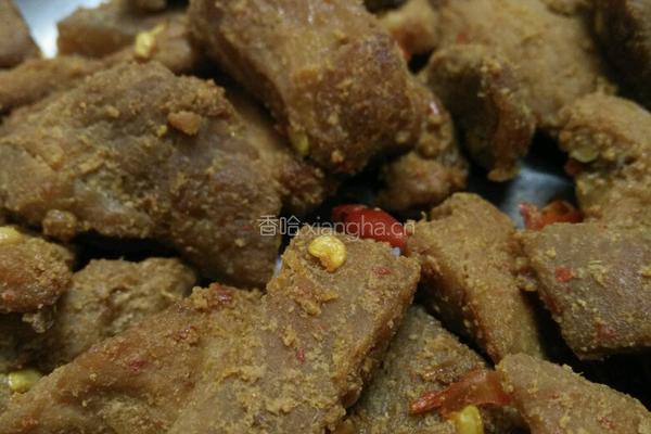 香辣猪肉干（电饭锅制作）的做法图解4