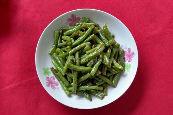 素炒架豆王的做法图解11