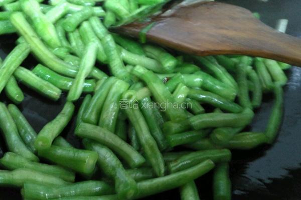 素炒架豆王的做法图解7