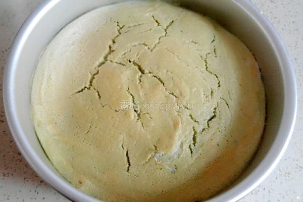 蔓越莓抹茶低糖酸奶蛋糕的做法图解16