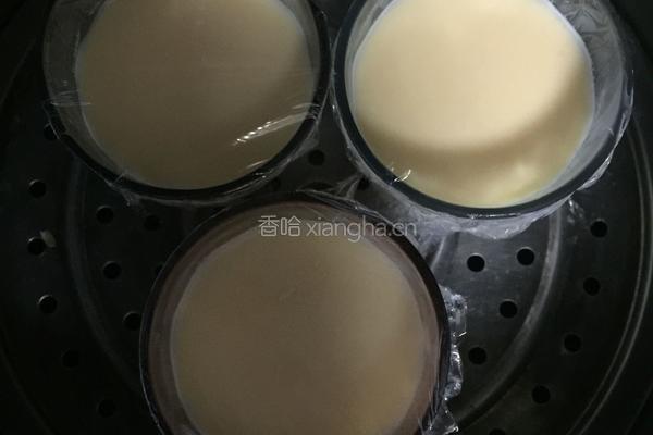简单牛奶布丁的做法图解5