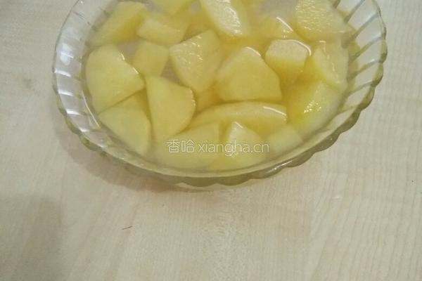 糖水苹果的做法图解4