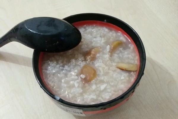 板栗粥的做法图解4
