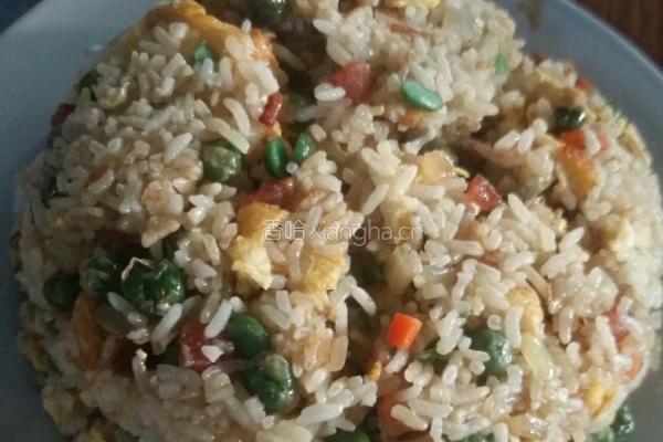 家常炒饭的做法图解3