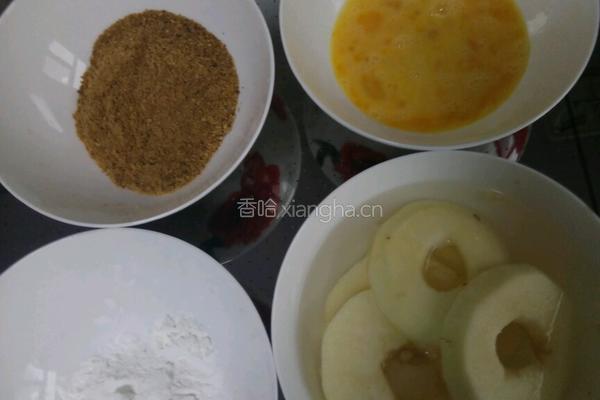 苹果圈的做法图解1