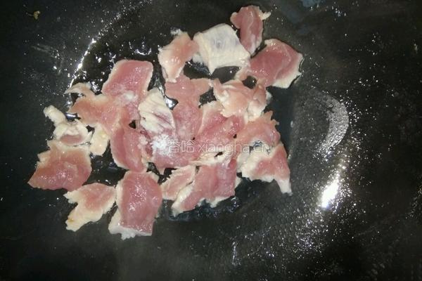 青椒炒肉饭的做法图解4