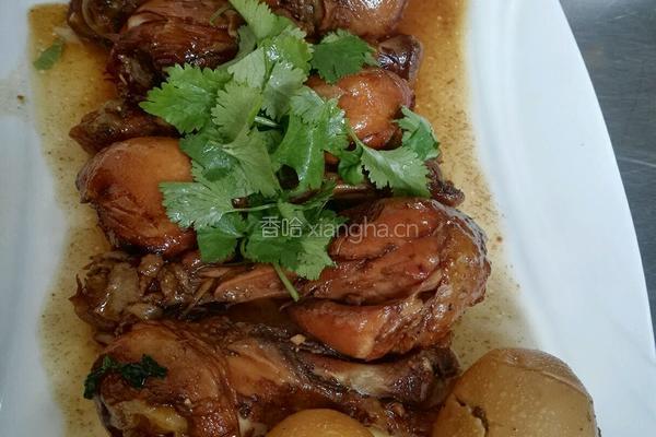 大锅菜～红烧鸡腿