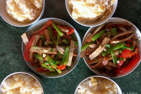 肉丝炒豆腐干的做法图解7