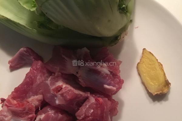 大芥菜排骨汤的做法图解1
