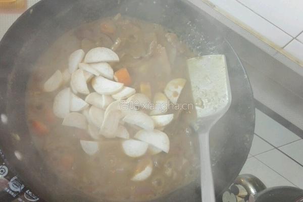 卡通兔咖喱牛肉饭的做法图解13