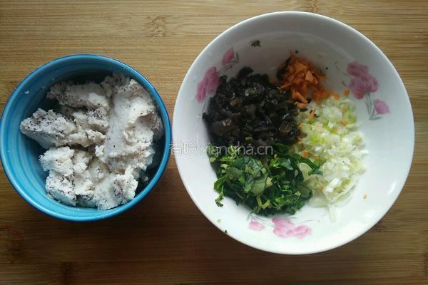 豆渣饼的做法图解1