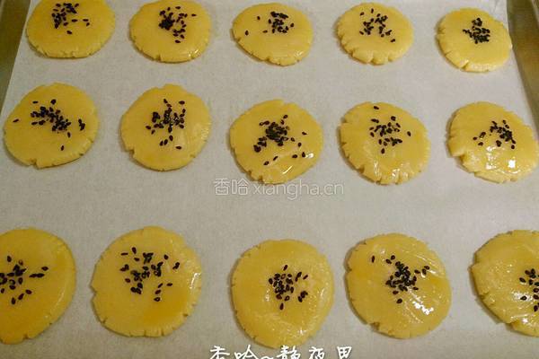 芝麻酥饼的做法图解10