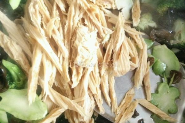 清炒西兰花的做法图解5