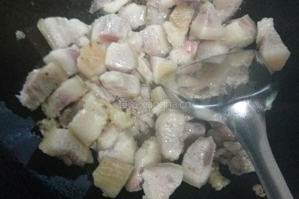干豆角红烧肉的做法图解2