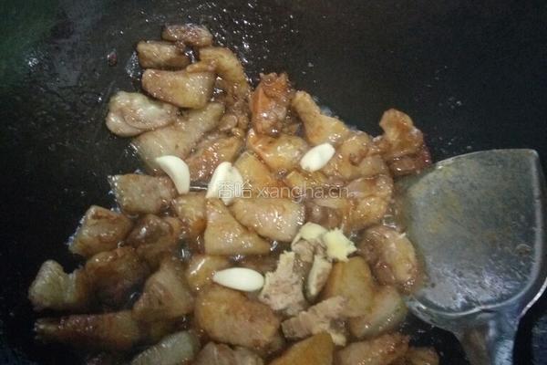 干豆角红烧肉的做法图解4