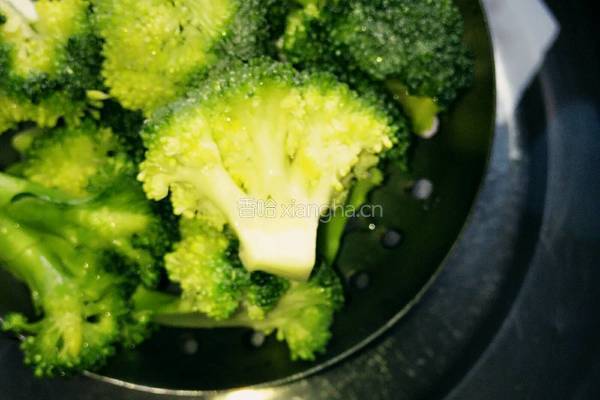 蚝油香菇西兰花的做法图解9