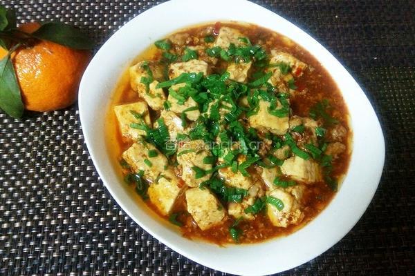 麻婆豆腐的做法图解19