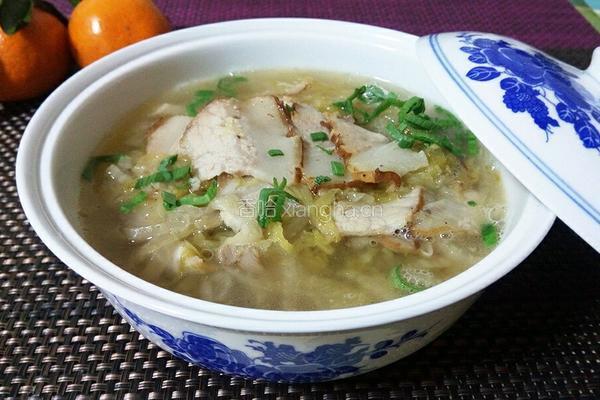 酸菜白肉的做法图解12