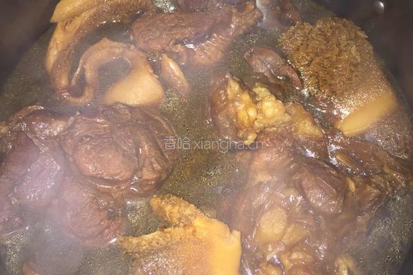 卤牛肉 牛肚 鸡蛋的做法图解8