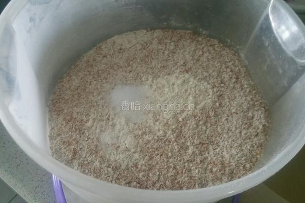 红枣全麦欧包的做法图解2