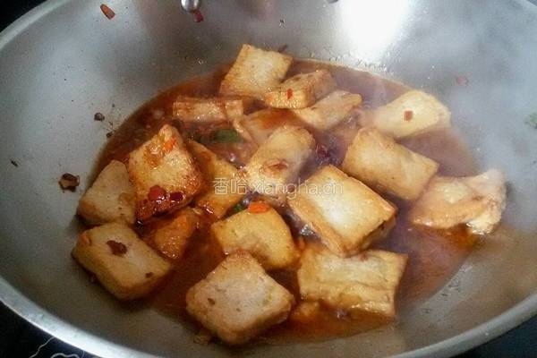 家常锅塌豆腐的做法图解6