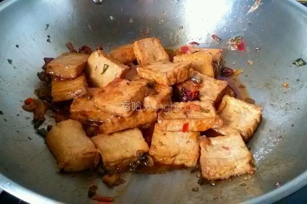 家常锅塌豆腐的做法图解7