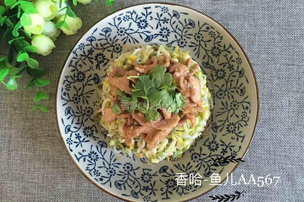 凉拌豆芽的做法图解9