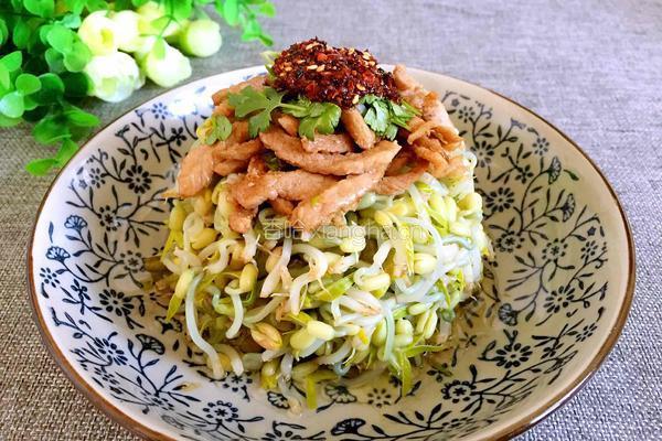凉拌豆芽的做法图解10