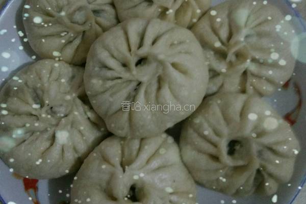 家常绿豆包的做法图解13
