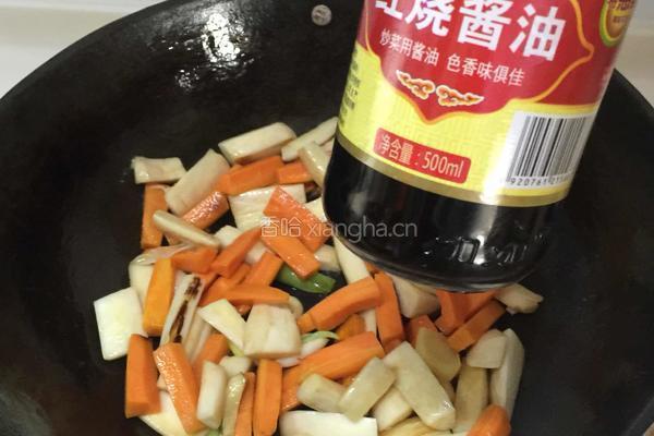 杏鲍菇胡萝卜烧的做法图解5