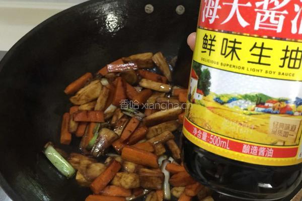 杏鲍菇胡萝卜烧的做法图解6