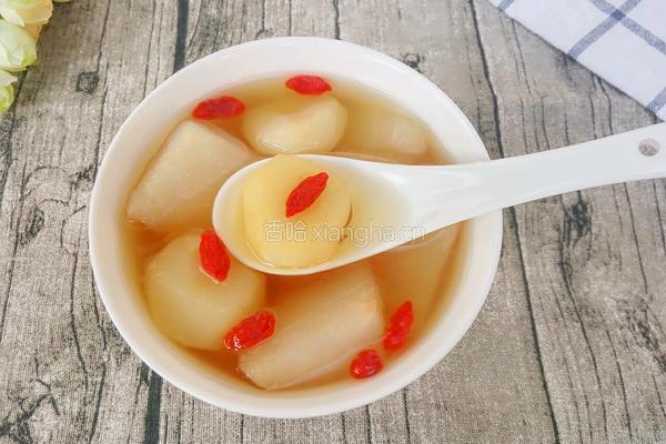 马蹄雪梨糖水的做法图解4