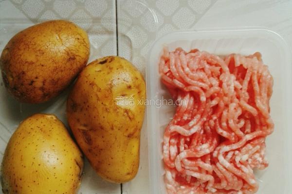 肉末土豆丝的做法图解1