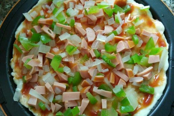 电饼档版Pizza的做法图解5