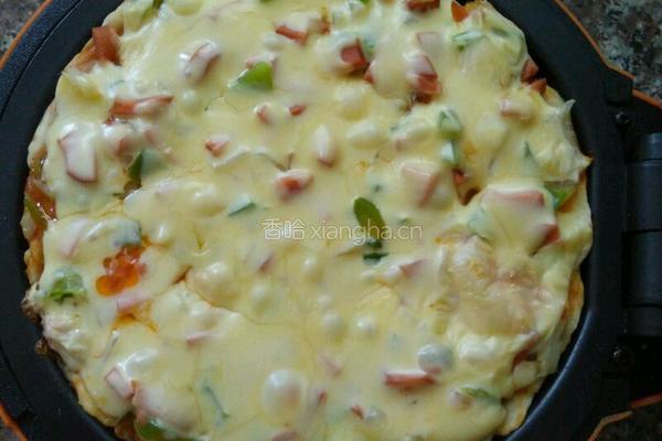 电饼档版Pizza的做法图解7