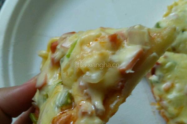 电饼档版Pizza的做法图解9