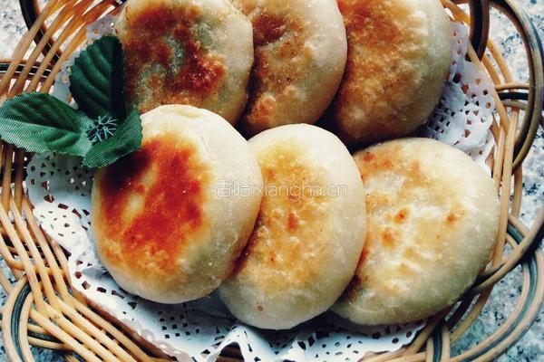 青菜馅饼的做法图解12